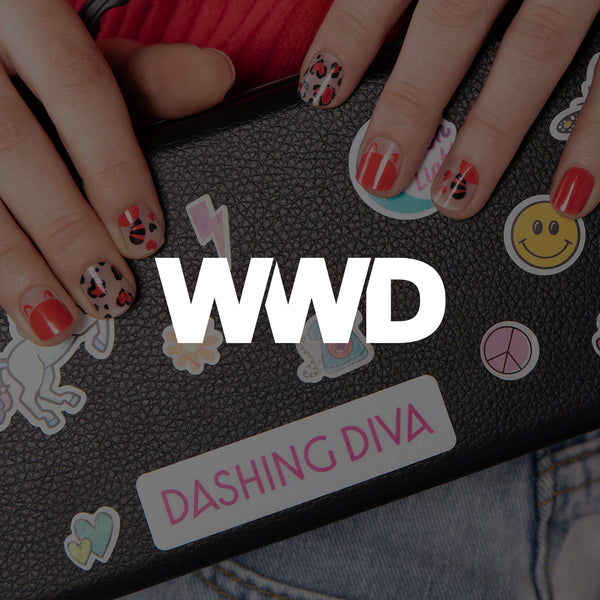 Women's Wear Daily featuring Disney and Pixar's Turning Red by Dashing Diva collection.