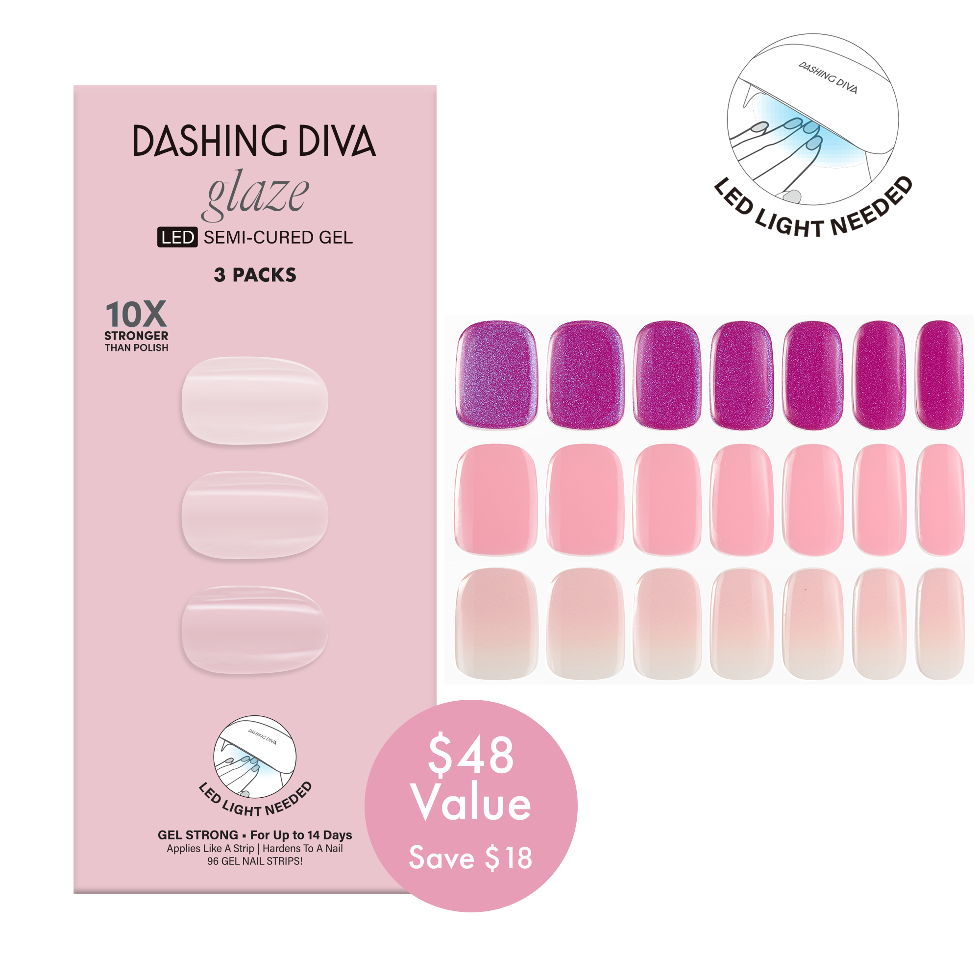 Glaze Best of Pinks image thumbnail 1