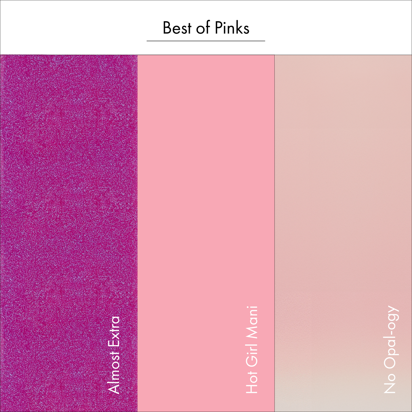 Glaze Best of Pinks