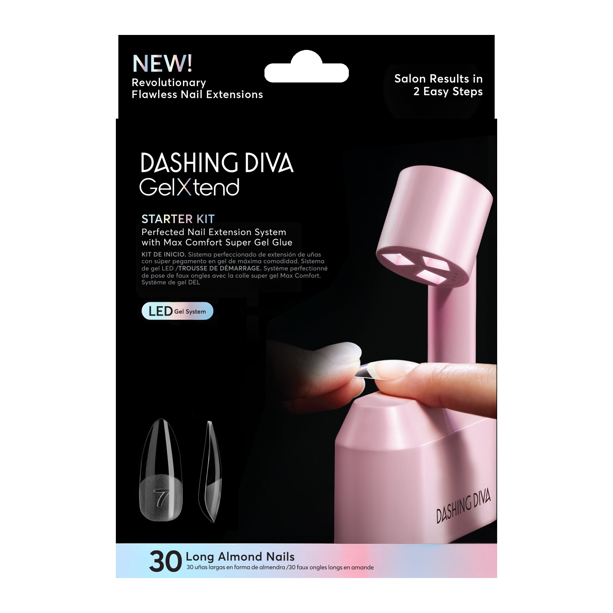 Clear, Long Almond Kit image thumbnail 1