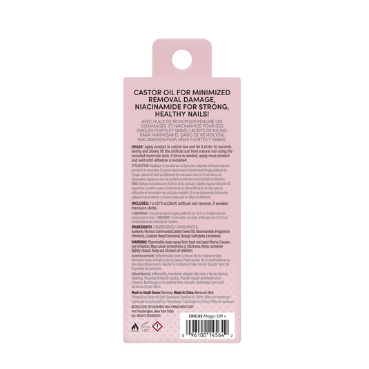 Magic Off + Remover - Artificial Nail Remover - Dashing Diva – Dashing Diva