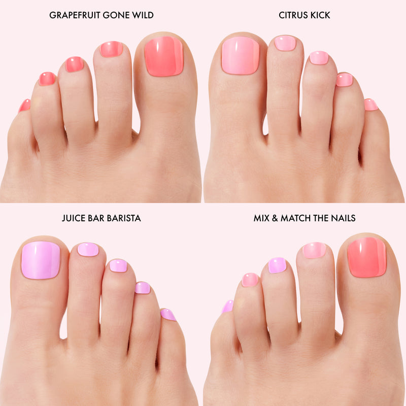 Pink To A Tee Pedi Bundle