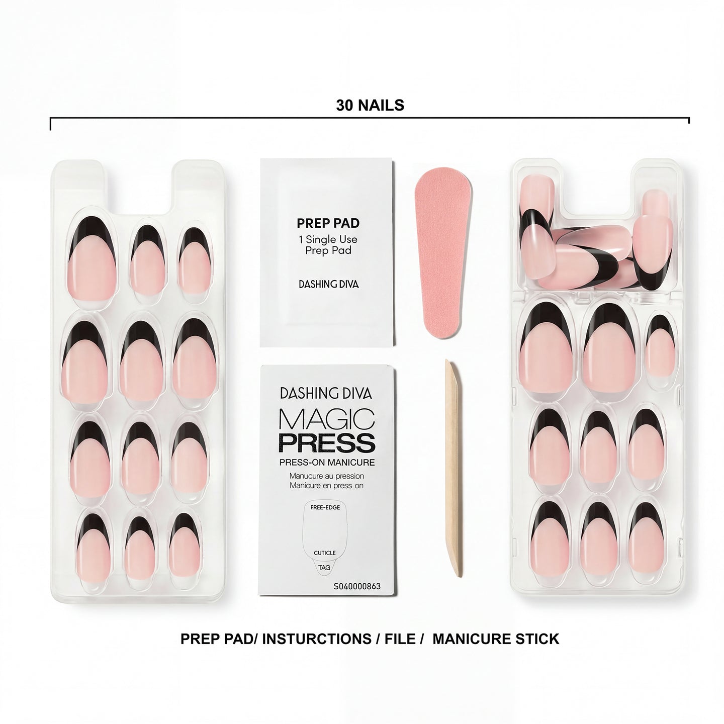 Dashing Diva Magic Press-On Nails Little Black Dress | Target Dashing Diva Magic Press-On Nails Little Black Dress | Target