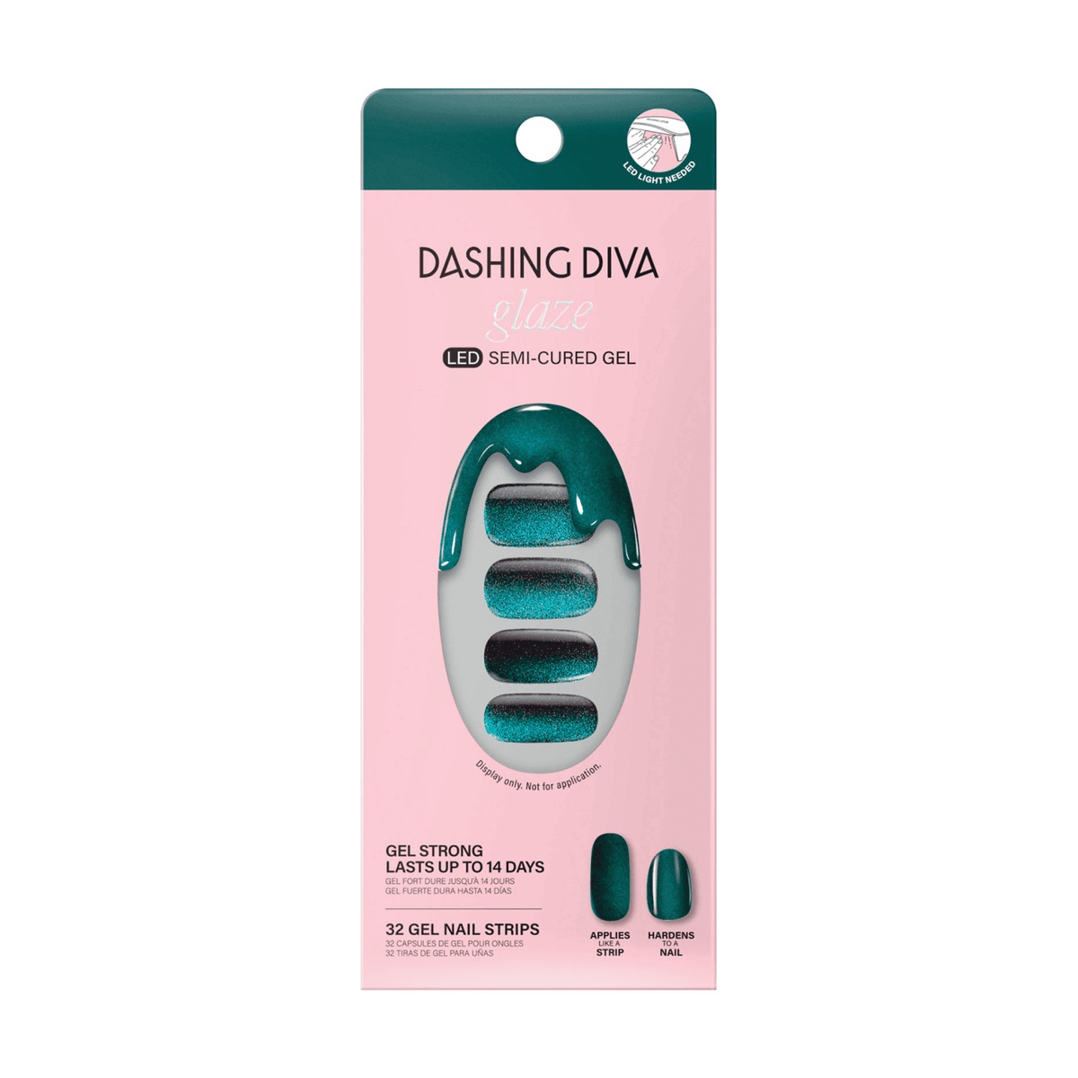Baby Stone Cold Stone Cold – Midnight Blue Velvet Semi-Cured Gel Strips – Dashing Diva