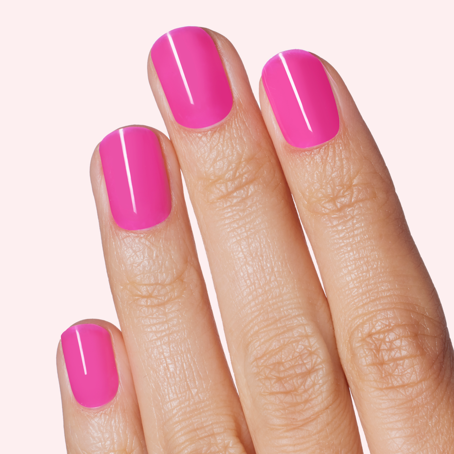 Magenta Madness – Hot Pink Semi-Cured Gel Strips – Dashing Diva