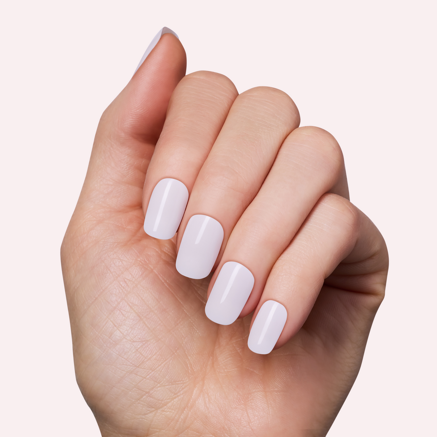 Rabbit - Pink Squoval Semi-Cured Gel Nail Lengthening Strips – Dashing Diva