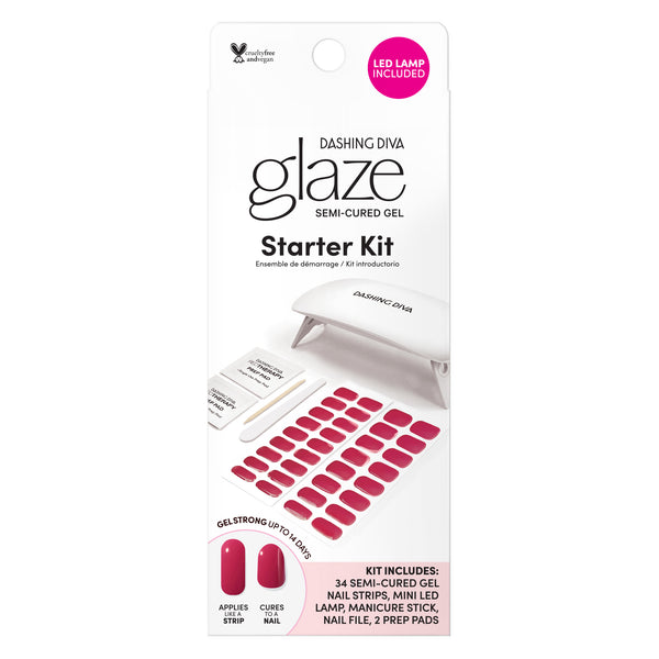 Glaze Starter Kit Raspberry Pink