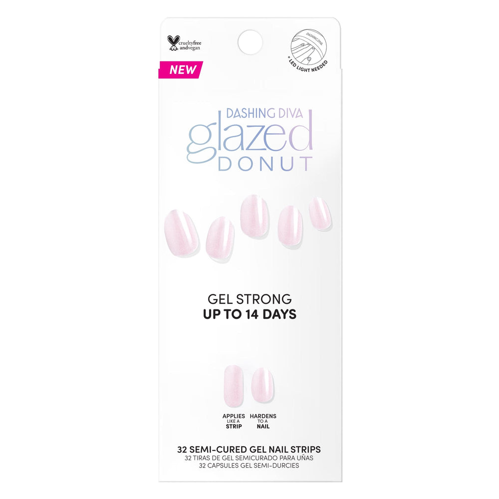 Strawberry Glaze Glazed Donut Nails Dashing Diva Dashing Diva