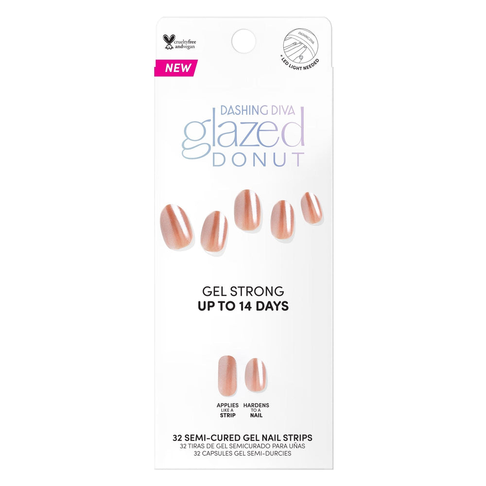 Chocolate Glaze Glazed Donut Nails Dashing Diva Dashing Diva