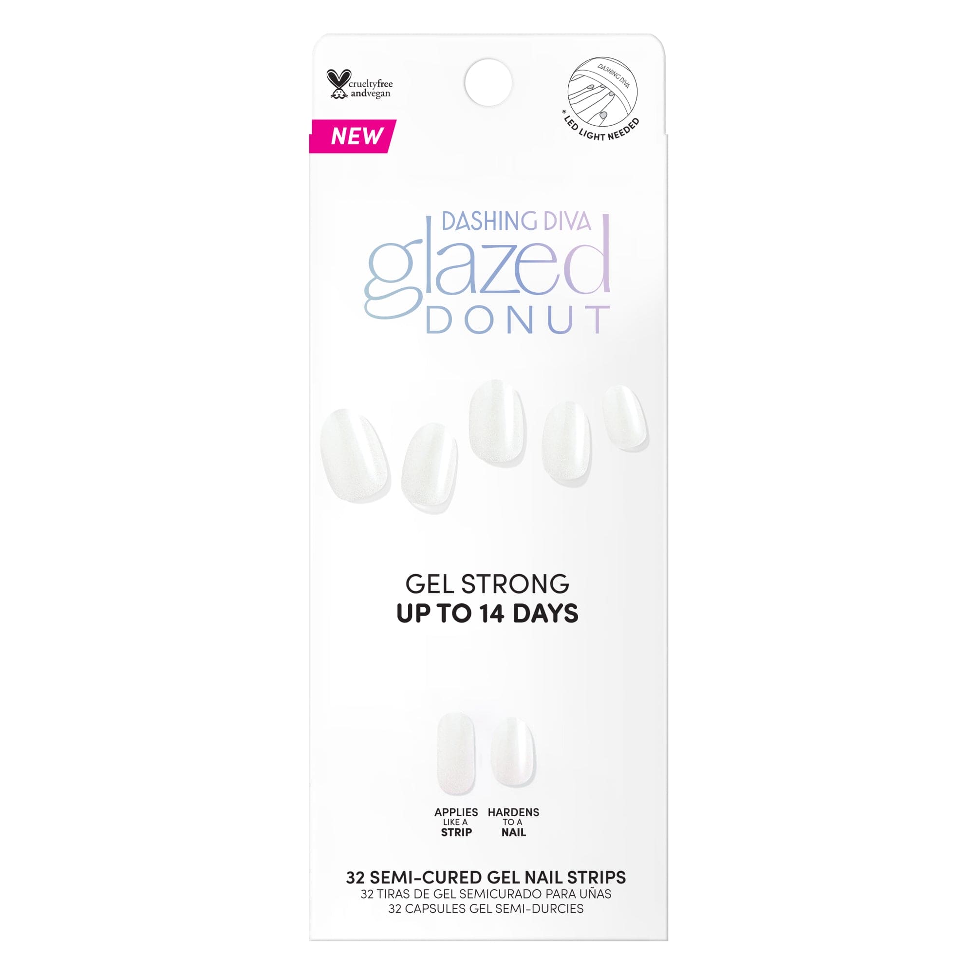 Vanilla Glaze - Glazed Donut Nails - Dashing Diva – Dashing Diva