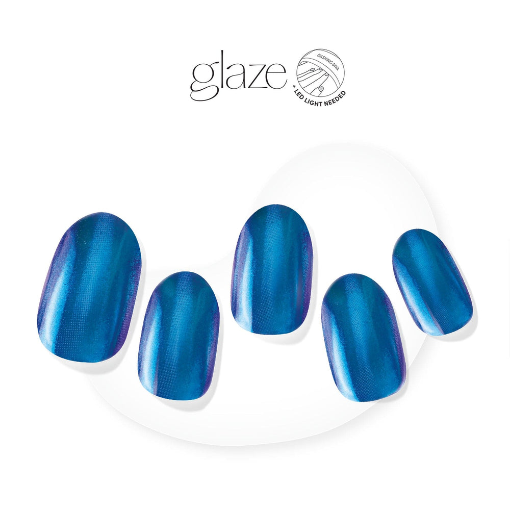 Sapphire Glaze Glazed Donut Nails Dashing Diva Dashing Diva