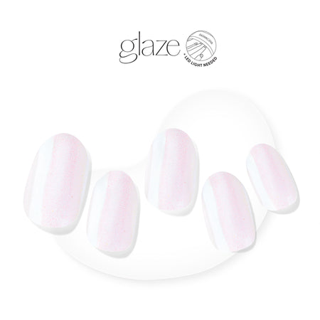 Glossy White Gel Nail Strips | MoYou London