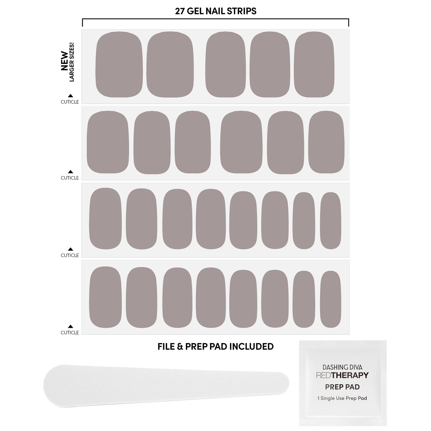 Morning Orchid - Gray Neutral Nails - Dashing Diva – Dashing Diva