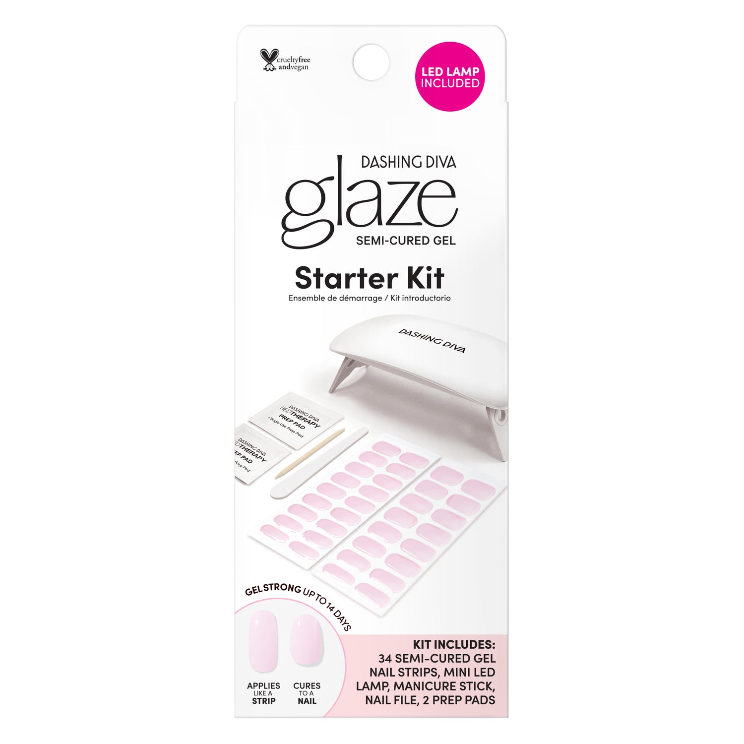 Glaze Starter Kit Powder Pink