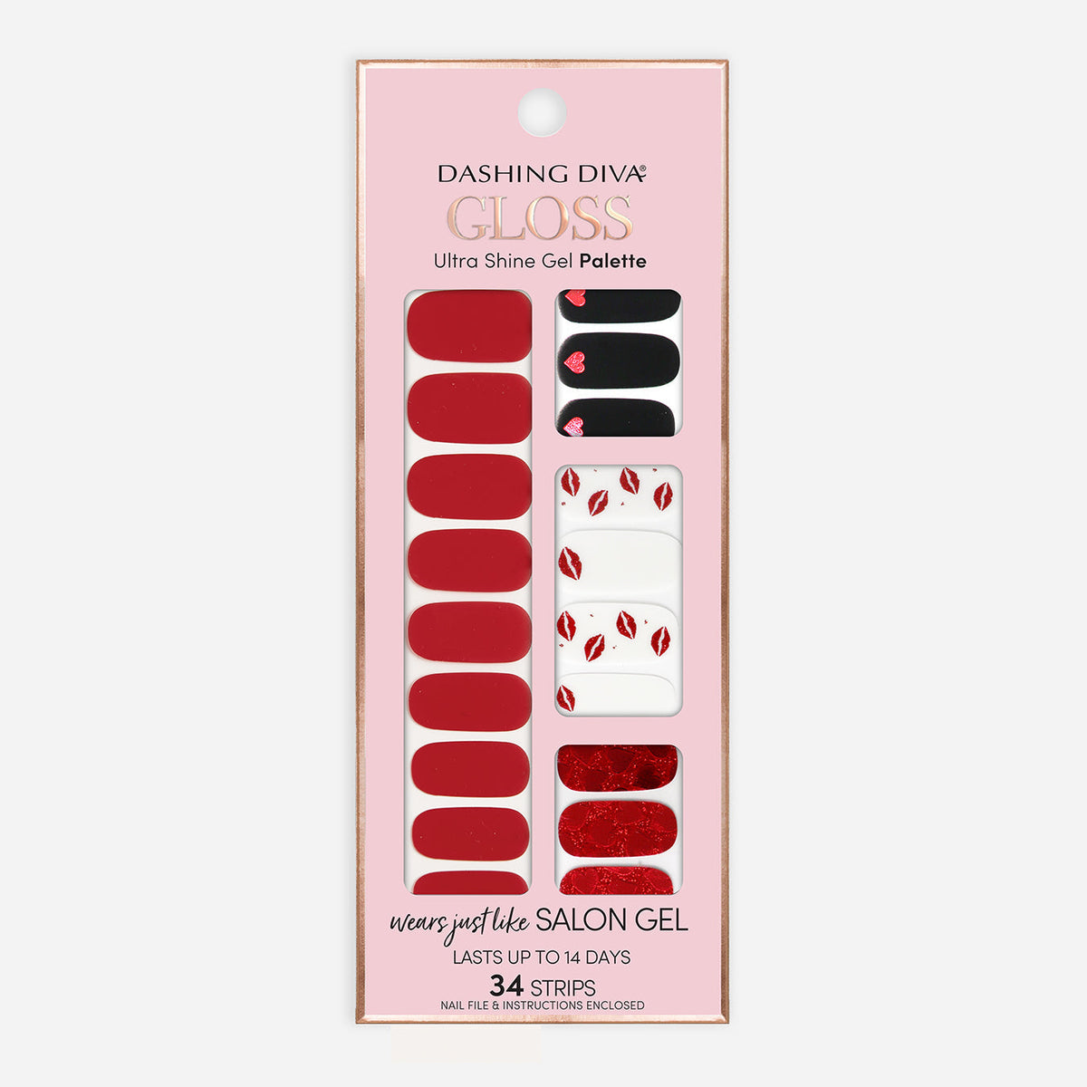 Sealed with a Kiss | Glue On Gel Nail Kit by Dashing Diva – Dashing Diva