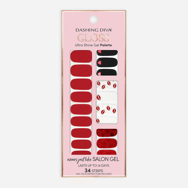 Sealed with a Kiss | Glue On Gel Nail Kit by Dashing Diva