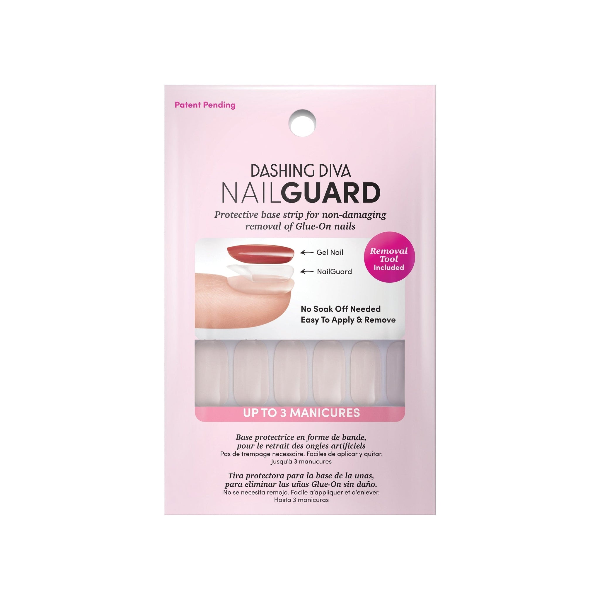 Nail Guard Protective Nail Strips Dashing Diva Dashing Diva