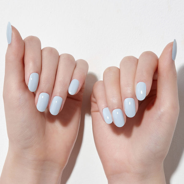 Baby blue nail polish has been signed-off as the cool-girl summer colour |  Glamour UK